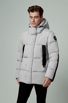 Chamarras Canada Goose Hombre México - Osborne Abrigos Black Label Grises TU6913285